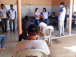 Read more about the article Reunião entre a Vigilância Epidemiológica, ACS, Atenção Básica e a Secretária de Saúde.